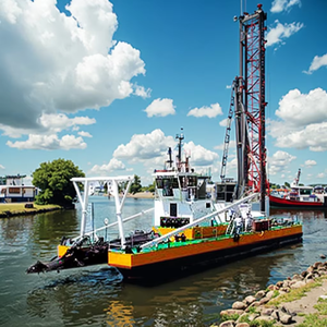 자체 추진 4000m ³ 암석 절단기가있는 호퍼 준설선 운하 프로젝트 승인 중동 송유관 인프라 - Product Image 2