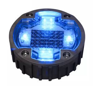 Factory Wholesale Aluminium Reflective LED Ceramic Glass 105 Metallic <b>Light</b> <b>Solar</b> Power Road Stud - Product Image 4