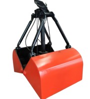 Motor Hidrolik Excavator ACME 4 Ton dengan Attachment Grab Berat untuk Batu, Logam Bekas, Kehutanan, Pompa Sikat Putar, Konstruksi Q345