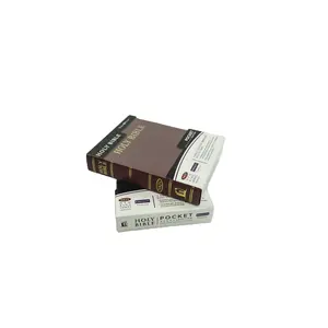 2023 Nieuwe Ontwerp Hot Stamping Hardcover Bijbels Groothandel Bijbelpapier Boekdruk