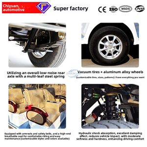 รถบัสไฟฟ้าสำหรับขนส่งแขกในสวนสนุก รถรับส่งบริเวณชมวิว - Product Image 6