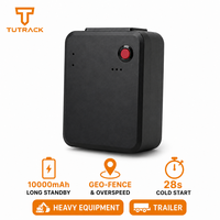 Traceur GPS magnétique sans fil pour remorque d'équipement lourd, avec longue autonomie 10000mAh, géolocalisation, alerte de survitesse et démarrage rapide en 28 secondes