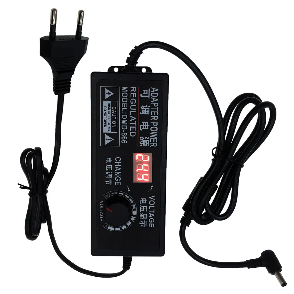 DC adjustable power supply 3-12v 3-24v 9-24v 9-36v 1a 2a 3a 5a 10a adjustable power adapter With digital display