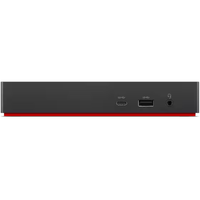 Station d'accueil universelle USB-C Lenovo ThinkPad 40AY0090, station d'accueil USB-C double 4K DP RJ45