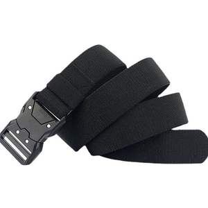 工場カスタム増粘バックルキャンバスツールウエストベルトメンズポリエステルファイバーバックルコンバットタクティカルベルト - Product Image 3