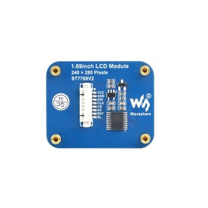 โมดูลจอแสดงผล LCD ขนาด 1.69 นิ้ว, ความละเอียด 240x280, อินเทอร์เฟซ SPI, IPS, สี 262K - Product Image 3