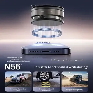 Soporte Magnético Plegable para Teléfono HONGLILAI N-Star Compatible con BMW, ABS+PC, Altura Ajustable, Ventosa sin Adhesivo para Automóvil - Product Image 4