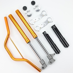 Fourche avant inversée pour moto tout-terrain, ensemble complet, compatible avec la modification des pièces Xiao Apollo, fourche inversée pour moto - Product Image 1