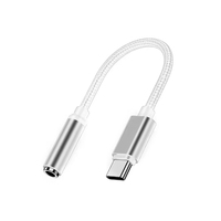 Adaptateur audio USB-C vers jack 3,5 mm pour écouteurs, câble convertisseur USB 3.5 pour P30 Pro Mi 9 8
