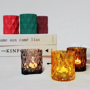 Barattolo in Vetro Satinato LANGXU da 6oz con Design a Specchio, Piccola Capacità, Colori Opachi per Candele Artigianali - Product Image 4