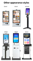 Kiosque de paiement libre-service avec lecteur de chèques à écran tactile et SDK de reconnaissance faciale activé pour la vente au détail et l'utilisation hospitalière