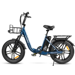 2024 SAMEBIKE OEM ODM Ebike 20 "Fat Tire 48V 13Ah 500W City Snow Bike Bicicleta eléctrica híbrida Plegable E Cycle para dama - Product Image 3