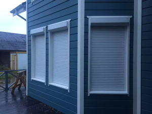 Thiết kế hiện đại bên ngoài cửa sổ nhôm cửa chớp dọc mở an ninh con lăn với vật liệu hợp kim nhôm bền - Product Image 3