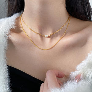 Collar de Perlas de Plata S925, Estilo Fresco y Dulce, Diseño de Nicho, Superficie Fotosensible, Amor, Y02318 - Product Image 5