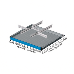 Ensemble de séparateurs de tiroirs Fami 36x36 mm, hauteur frontale 50 mm, pour l'organisation des tiroirs - Product Image 3