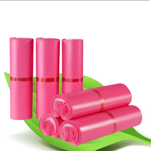 Chuang Lijie Waterproof Courier <b>Bag</b> Rose Red <b>Polyethylene</b> Self Sealing Mailing <b>Bag</b> For Express Packaging - Product Image 3