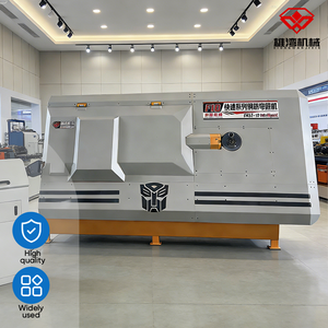 Máquina Automática Multifuncional para Procesamiento de Varillas de Acero, Controlada por PLC, Combina Enderezamiento y Doblado para Varillas de Acero al Carbono - Product Image 1