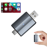 Adaptador inalámbrico Carplay, convierte el adaptador Carplay con cable a inalámbrico para IPhone, Control inalámbrico Plug & Play Carplay para automóviles