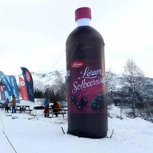 Venta caliente publicidad botella inflable personalizada botella de cosméticos inflable para exposición <span class=keywords><strong>cosmética</strong></span> - Product Image 1