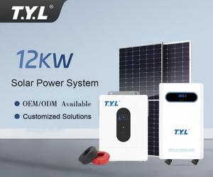 12KW Lithium Ion <b>Solar</b> <b>Generator</b> Roof Power Generation Supporting Photovoltaic Components off Grid <b>Solar</b> System - Product Image 1