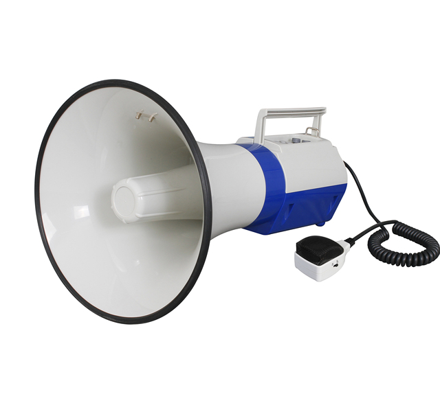 MG-66 Large Size 60W Wireless Outdoor Megaphone Audio Player Mobile Phones USB Music Supports TF Recording