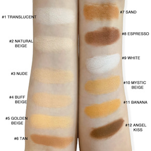 <span class=keywords><strong>Meilleure</strong></span> vente de <span class=keywords><strong>poudre</strong></span> pressée à haute teneur en pigments Options d'emballage multiples 12 couleurs <span class=keywords><strong>Poudre</strong></span> de réglage mate à couverture complète sans logo - Product Image 6