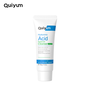 Nouveau Nettoyant Visage Hydratant à l'Acide Hyaluronique 2024 – Mousse Douce Contrôle du Sébum Démaquillant Anti-rides Marque Privée - Product Image 1