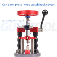 Machine à capuchonner les montres, machine à décapage de montres, outil de réparation de montres, machine à double usage pour capuchonner et décapage