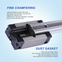 Sistema de Guía Lineal CNC de Alta Precisión y Gran Resistencia MGN9C, Rodamiento PLC, Motor de Acero, Engranaje, Riel Curvo, Movimiento Lineal