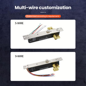 mortaise électrique à boulon personnalisé gâche électrique à clé réglable DC12V Serrure de porte électrique Contrôle d'accès - Product Image 5