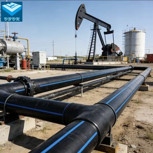 Líneas de Transporte de Agua Producida en Campos Petroleros, PE100, Resistentes al Sulfuro, SDR 11, SDR13.6, Resistentes a la Corrosión, 60mm-400mm - Product Image 5