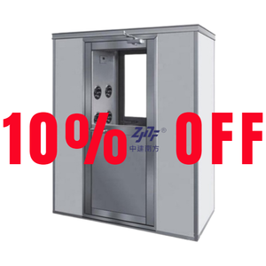 كشك وحدة تحكم ذكية إلكترونية ميكانيكية خالية من الغبار دش هوائي مع باب حساس لغرف التنظيف - Product Image 2