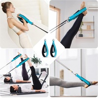 Sangle double boucle en néoprène durable de 38 cm pour Megaformer, accessoire pour machine de Pilates Reformer