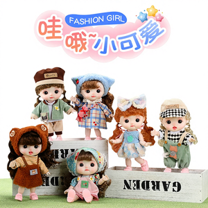 Nouvelle poupée de mode mignonne en bambou de 23 cm pour bébé, avec robe, pour le commerce extérieur - Product Image 6