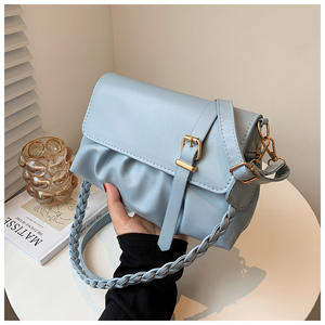 Sacs à main plissés à la mode pour femmes nouveauté sacs à bandoulière dames sac à bandoulière pour femmes - Product Image 3