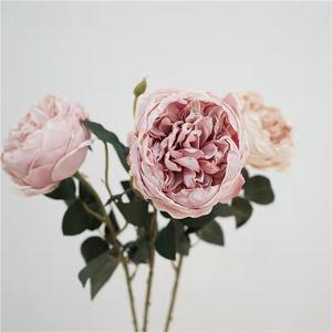 Rosas Artificiales, Flores de <span class=keywords><strong>Rosa</strong></span> Roja Artificiales al por Mayor, Rosas de Terciopelo, Flores Artificiales al por Mayor para Decoración - Product Image 6