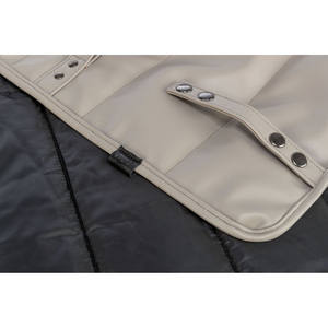 Couverture de voyage 80 x 80 cm gris clair pour transporteurs d'animaux et voyages - Product Image 4