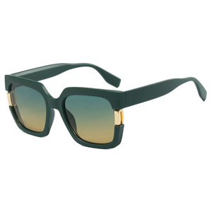 Trend European and American Fashion Square <b>Frame</b> for Sunglasses Unisex UV400 Full Rim PC Lenses - Product Image 5