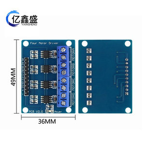 L9110S <b>Motor</b> Driver Board 4 Channel DC <b>Motor</b> <b>Control</b> Module For Smart Car - Product Image 4
