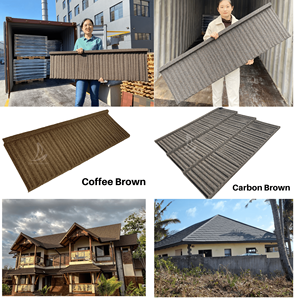 0.4mm, 50 ans de garantie, portes en pierre colorée, portes en aluminium, en céramique, toit, en aluminium, en tutile, en <span class=keywords><strong>Toiture</strong></span> - Product Image 4