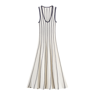 TAOP&ZA 2025 Nuovo Arrivo <span class=keywords><strong>Invernale</strong></span> Abito in Maglia da Donna Elegante e alla Moda, Semplice, <span class=keywords><strong>Senza</strong></span> <span class=keywords><strong>Maniche</strong></span>, Aderente, Lunghezza Media 8779066 - Product Image 1