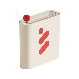 Boîte de rangement double niveau en PP pour masques faciaux, style nordique moderne, décoration de luxe pour organisateur de cosmétiques de bureau et coiffeuse de salle de bain - Product Image 1