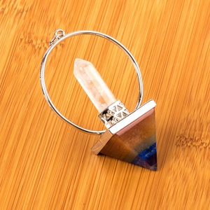 HZ - Juego de Mini Pirámides de 7 Chakras Grabadas, Pirámides de Piedras Preciosas, Piedras Curativas, Compra en Forma de <span class=keywords><strong>Eisa</strong></span> Crystals Indian - Product Image 1