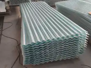 Fibreglass Corrugated Skylight Lighting Sheet/flexible FRP Sheet FRP Roof Sheet Fibreglass Transparent