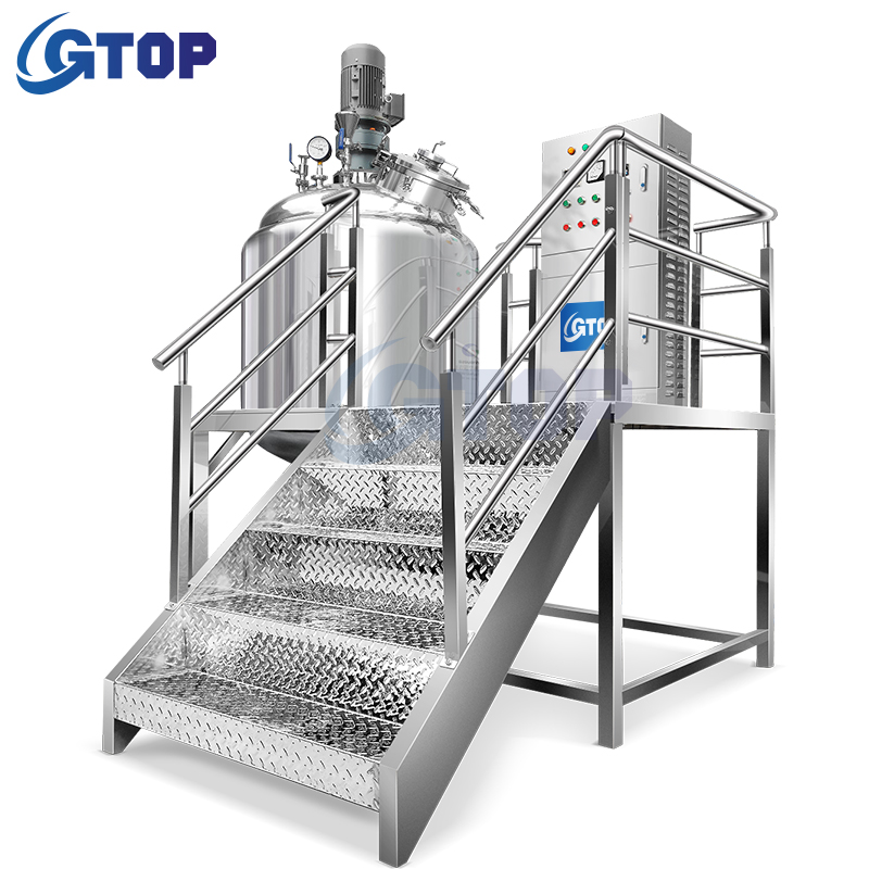 316 304 Stainless Steel Blender Mixer Industrial Mixing Tanks liquid Soap Making Machine hair dye mixer machinery