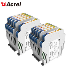 Acrel BM100-DI/I-C22 DC Current Signal Isolator 2 In 2 Out DIN Rail Mount Isolated Safety Barrier - Product Image 3