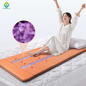 Tapis chauffant infrarouge Fuerle 7 Gemstones Mat Rainbow, tapis chauffant pour tout le corps avec pierres et cristaux naturels des chakras - Product Image 4