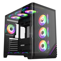 Boîtier d'ordinateur ATX blanc OEM ODM AntarcChill et tour de jeu pour PC de bureau