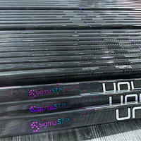 Bâton de hockey sur glace personnalisé Pulse 380g léger 100% fibre de carbone résistant aux bris 165cm P92/P88/P98 pour gardien de but