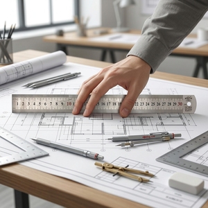 Regla Recta de Alta Calidad, Diseño Metálico Simple, OEM, para Uso en Oficina y Escuela, Papelería Premium <span class=keywords><strong>EASYWAY</strong></span> - Product Image 1